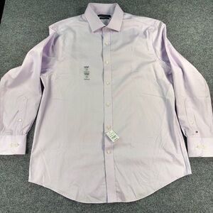 Tommy Hilfiger Men's Light Lavender Dress Shirt